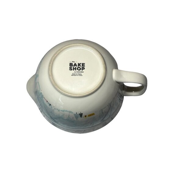 Christmas Mixing Bowl Handle Bake Shop by Masterclass Mixing Bowl Winter 3QT - Picture 9 of 10